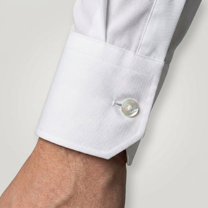Chemise infroissable Elston - Coloris bleu marine vue face