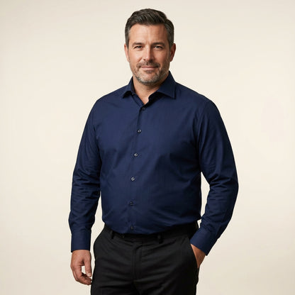Chemise infroissable Elston - Vue pliée infroissable