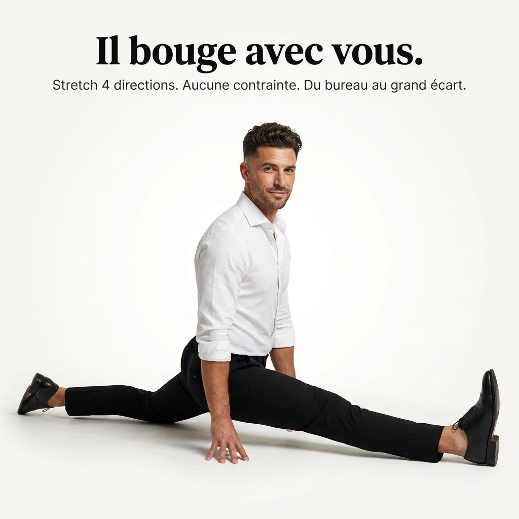 Pantalon extensible Elston - Vue de dos